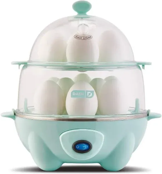 Dash Deluxe Egg Cooker, Black