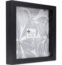 Lawrence Frames 785055 Shadow Box Frame, 5x5, Black