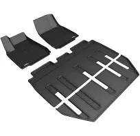 3D MAXpider For TESLA MODEL X FOLDING 7-SEAT 2017-2021 KAGU BLACK R1 R2 R3