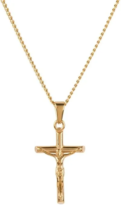 Gold Crucifix Pendant