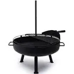 Barebones Cowboy Fire Pit Grill