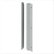 Prime-Line 6 in. Gray Steel In-Swinging Latch Guard U 9511