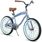 20&#034; 24&#034; 26&#034; Beach Cruiser Bike for Girls, Boys, Mens and Womens, Single Speed Ki