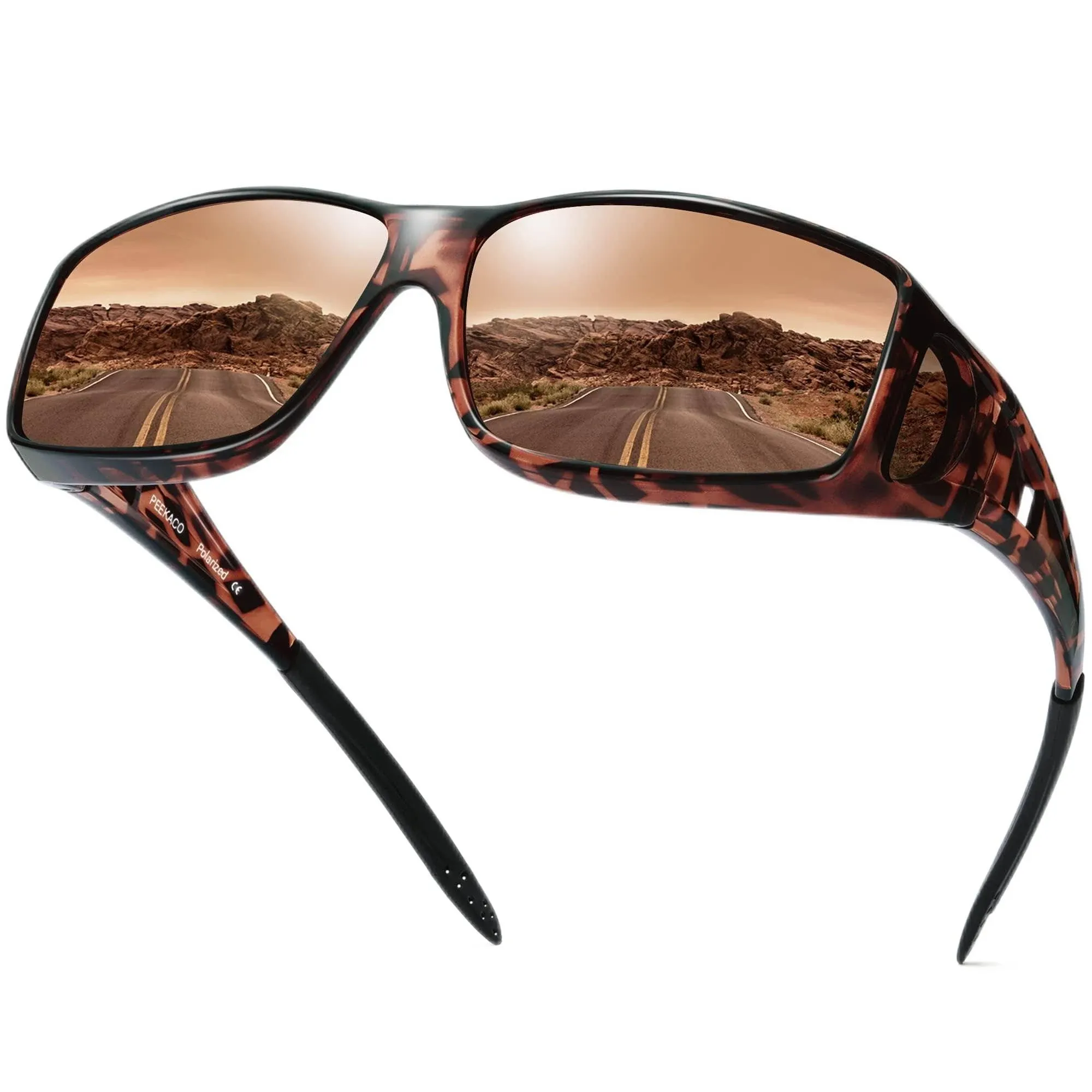 Polarized Wrap Around Sunglasses