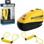 Oxford Screamer 7 Alarm Disc Lock (Yellow/Black)