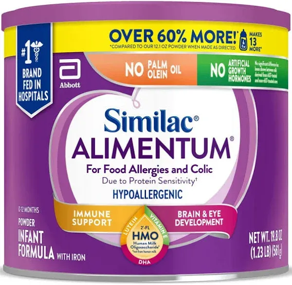 Similac Alimentum Ready to Use Infant Formula, 1-Quart Bottle