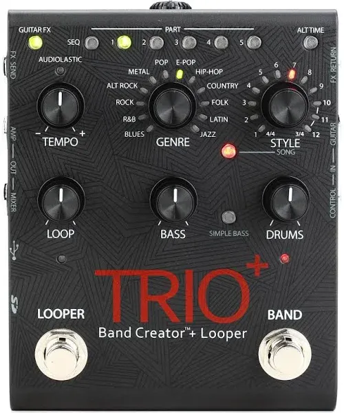 DigiTech Trio+ Band Creator & Looper Pedal