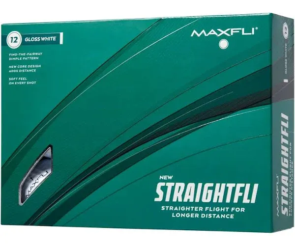 Maxfli Straightfli Golf Balls Matte