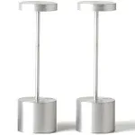 2 Pack Outdoor Table Lampled Table Lightrechargea<wbr/>ble Cordless Table Lamp5000mah 