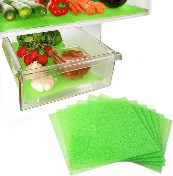 Dualplex Fruit & Veggie Life Extender Liner for Fridge Refrigerator Drawers