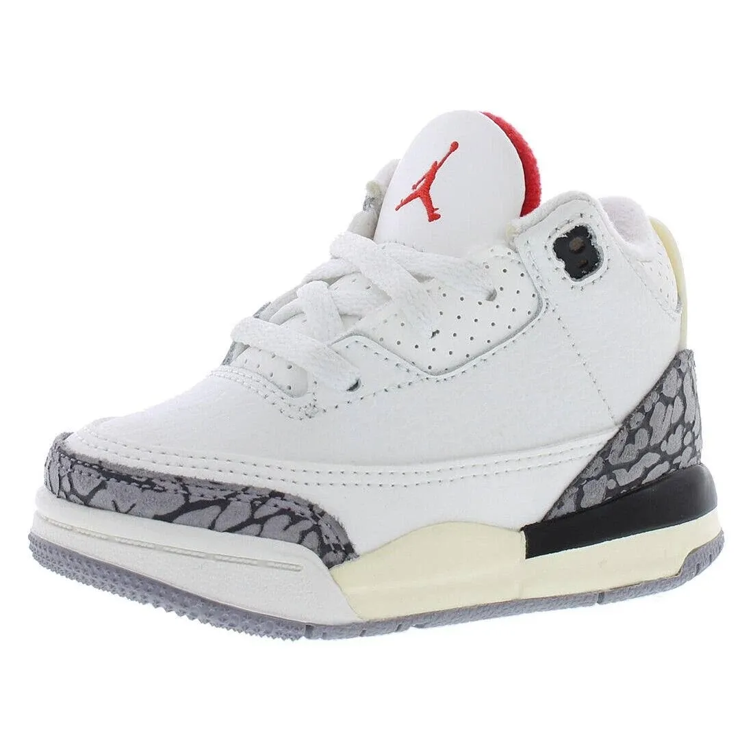 Air Jordan Kids' 3 Retro Cement Grey