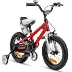 Royalbaby Boys Girls Kids Bike 12 inch BMX Freestyle 2 Handle Brakes Toddler Beginner Bicycles with Training Wheels Children