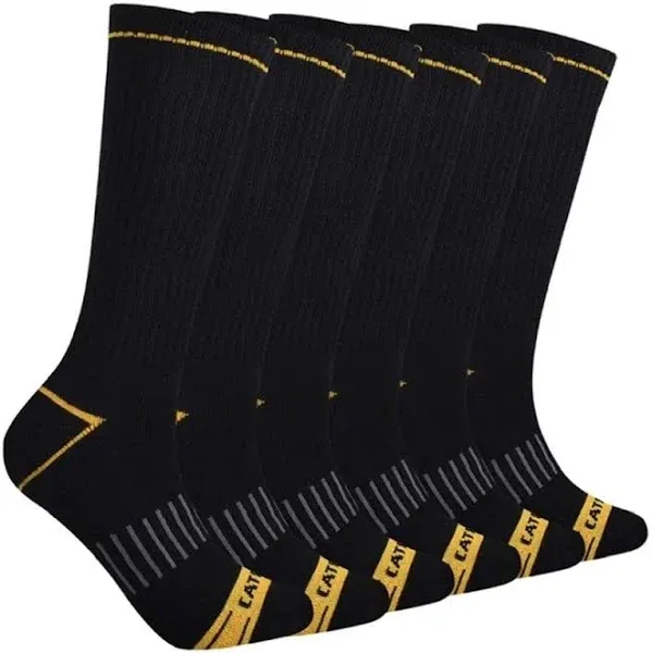 Caterpillar Men's Max Half Cushion Crew Socks