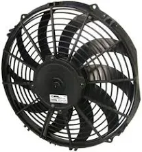 SPAL 12&#034; Curved Blade Medium Profile Electric Puller Fan 1328CFM VA10-AP50/C-61<wbr/>A