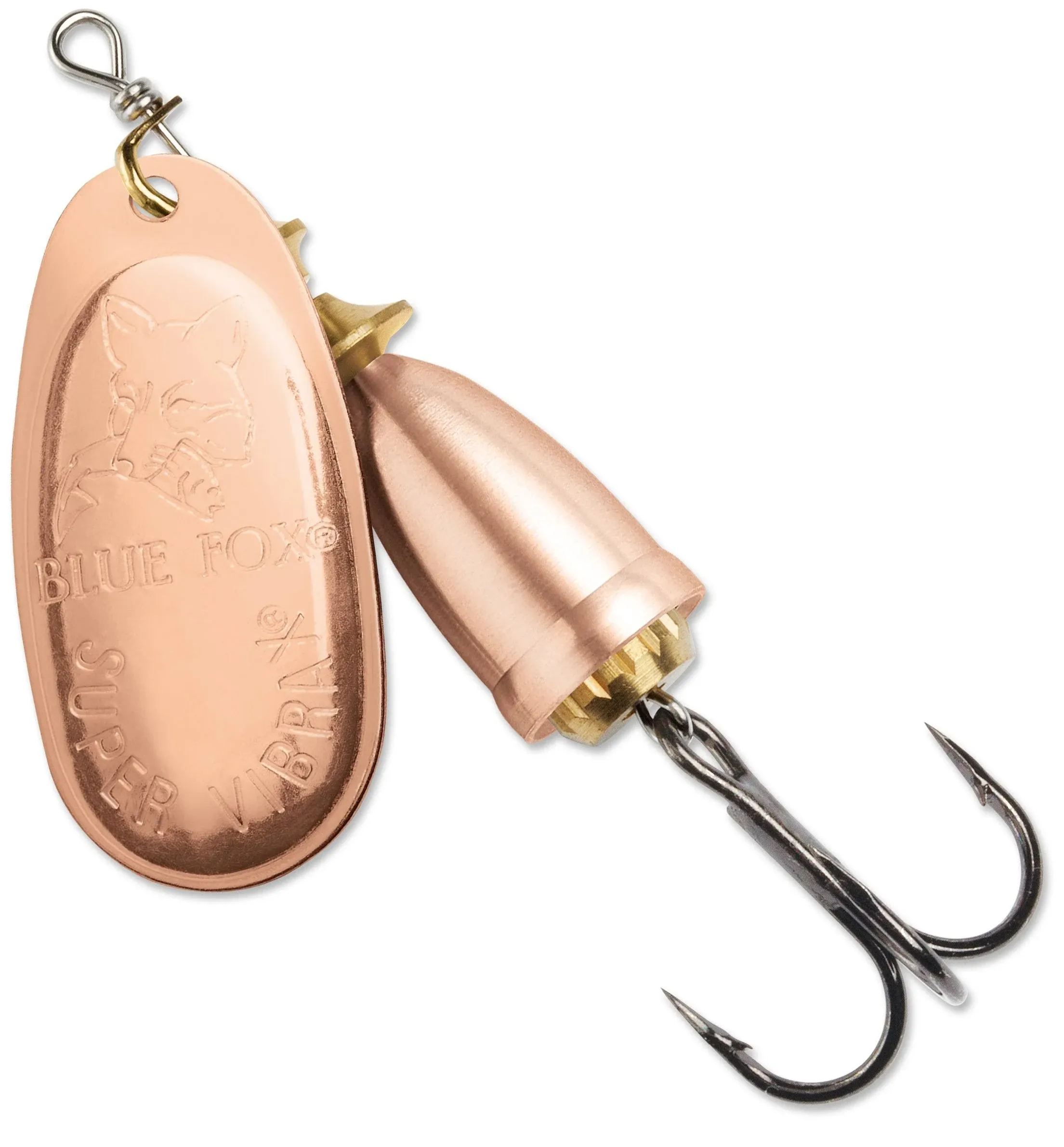 Blue Fox Classic Vibrax Spinner, Copper