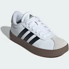 adidas Unisex-Child Vl Court 3.0 Elastic Lace Sneaker