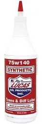 Lucas 75W-140 Synthetic Gear Oil 10121