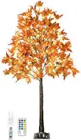 TiYiViRi 6FT 130 LED Lighted Maple Tree