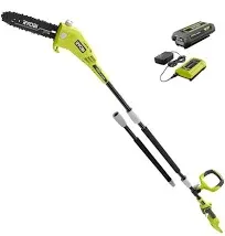 Ryobi 40V 10 in. Cordless Battery Pole Saw with 2.0 Ah Battery and Charger