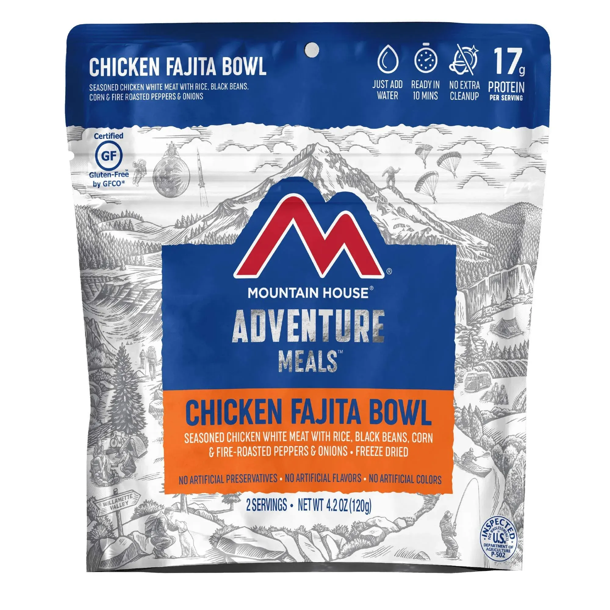 Chicken Fajita Bowl - 2 Servings