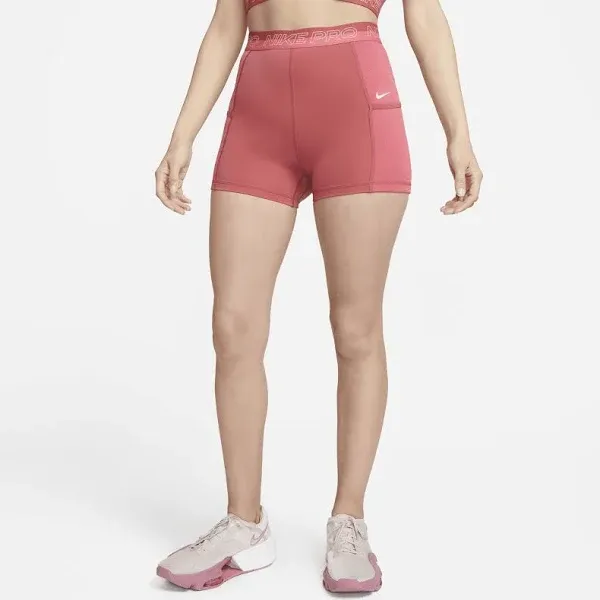 Nike Women's Pro High-Waisted 3" Training Shorts