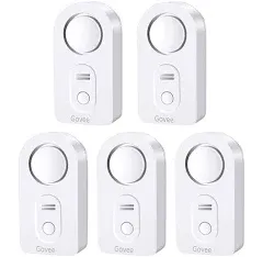 Water Detectors 2 Pack, 100Db Adjustable Audio Alarm Sensor, Sensitive Leak and 