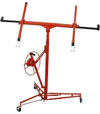 Red Drywall Lift Panel Lift Drywall Panel Hoist Jack Lifter