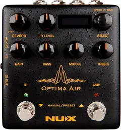 Nux Optima Air Acoustic Guitar Simulator Pedal