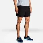 Brooks Men's Sherpa 7" 2-in-1 Short - Black M