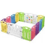 Baby Playpen Kids Activity Centre Safety Play Yard Home Indoor Outdoor New Pe...