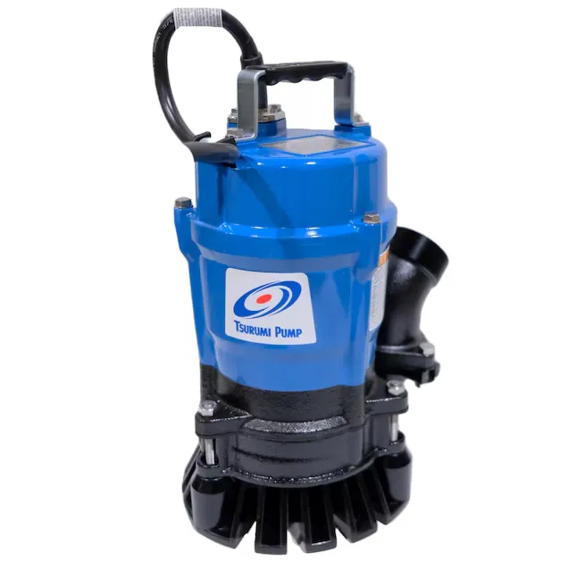 Tsurumi HS2.4S Manual Electric Semi Vortex Submersible Trash Single Phase Pump