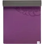 Gaiam Performance Dry-Grip Yoga Mat (5mm) Purple