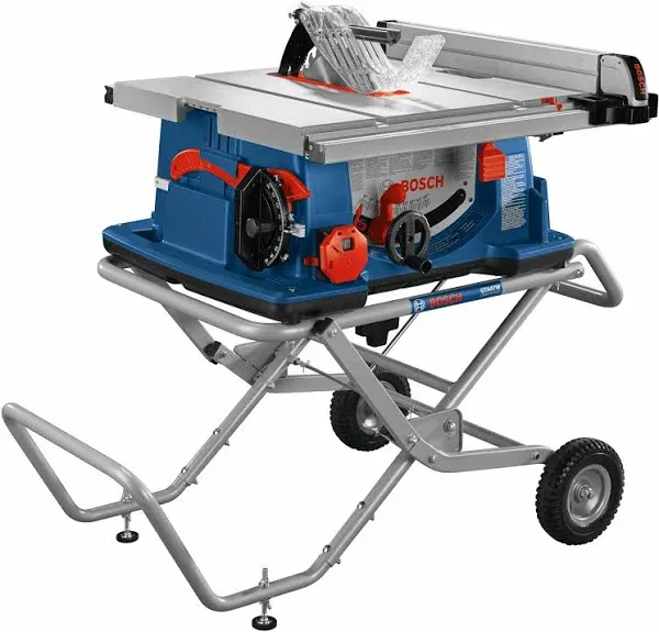 Bosch 4100-10 10 In. Worksite Table Saw with Gravity-Rise Wheeled Stand, New LOCAL PICK UP ONLY