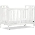 Liberty 3-in-1 Convertible Spindle Crib with Toddler Bed Conversion Kit - Warm White