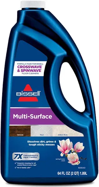 BISSELL MultiSurface Floor Cleaning Formula Crosswave and Spinwave