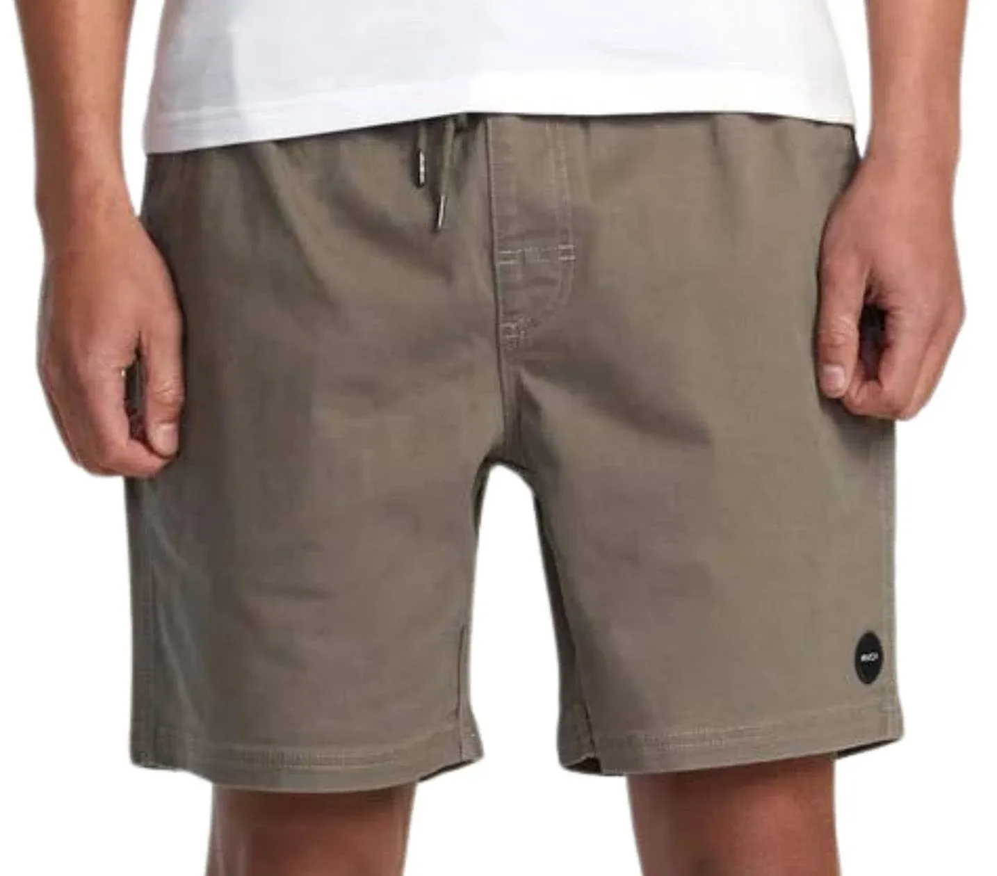 RVCA Escape Elastic Shorts Mushroom