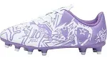 Puma x Pulisic Kids' Tacto II FG Soccer Cleats, Size 3.5, Blue/Purple