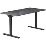 Realspace Magellan Performance Electric 60"W Height-Adjustable Standing Desk, Gray