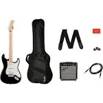 Squier Sonic Stratocaster Pack (Black)