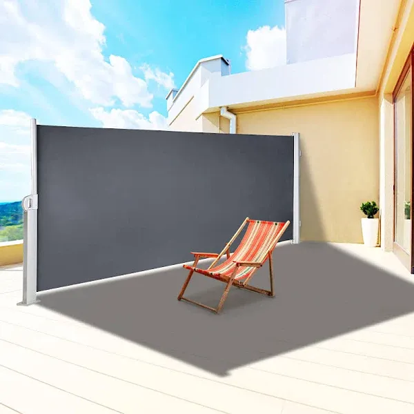 VEVOR, ZYPF160X600CMM001V0, Retractable Patio Privacy Screen 63x236"