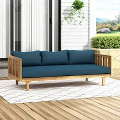 Christopher Knight Home Claremont Outdoor 3-Seat Daybed