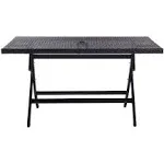 Safavieh Akita Folding Table - Black