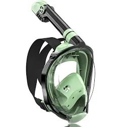 QingSong Full Face Snorkel Mask