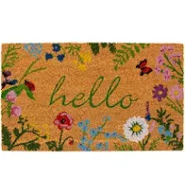 Calloway Mills Floral Hello Doormat