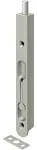 Deltana Flush Bolts 7" Zinc Round Edge