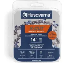 OEM Husqvarna 597469552 14&#034; S93G 3/8&#034; MINI .050 52 CS X-Cut Saw Chain Loop