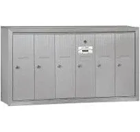 Salsbury Industries Vertical Mailbox 6 Doors