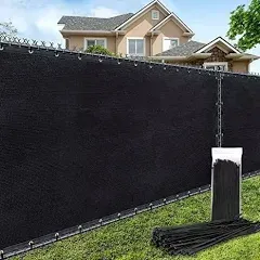 AofeiGa 180GSM 6ft x Fence Privacy Screen Heavy Duty Fence Cover Garden Wall Backyard