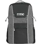 RTIC Chillout 24 Can Backpack Cooler Insulated Portable Soft Cooler Bag for Lunch Beach Drink Beverage Travel Camping Picnic Car Hiking Black