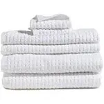 Dkny Quick Dry 6-Piece Towel Set - White